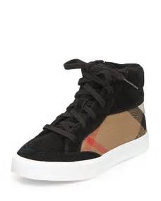 burberry canvas check high-top trainers|Women’s Designer Sneakers .